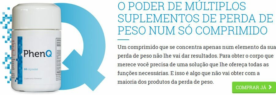 PhenQ é um suplemento para perder peso de forma eficaz e séria