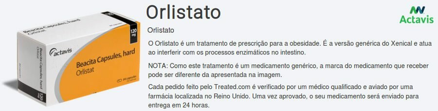 Comprar Orlistat: preço, dosagem e efeitos secundários