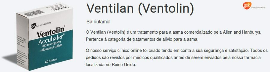 Ventolin: Preço e opiniões sobre medicamento contra a asma: é confiável?