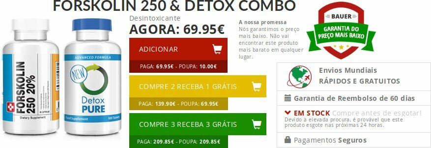 Forskolin Portugal: descrição, preços e comentários : é confiável?