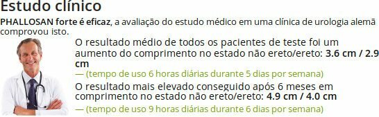 O médico certifica Phallosan Forte após estudos científicos